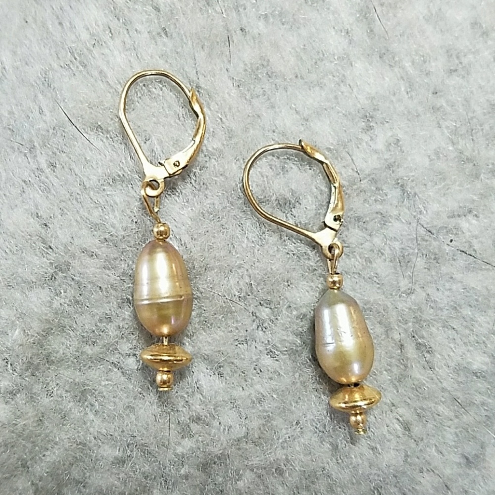 Gold Drop Earrings